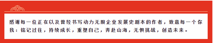 致意每一個(gè)你我：銘記過往，創(chuàng)造未來！